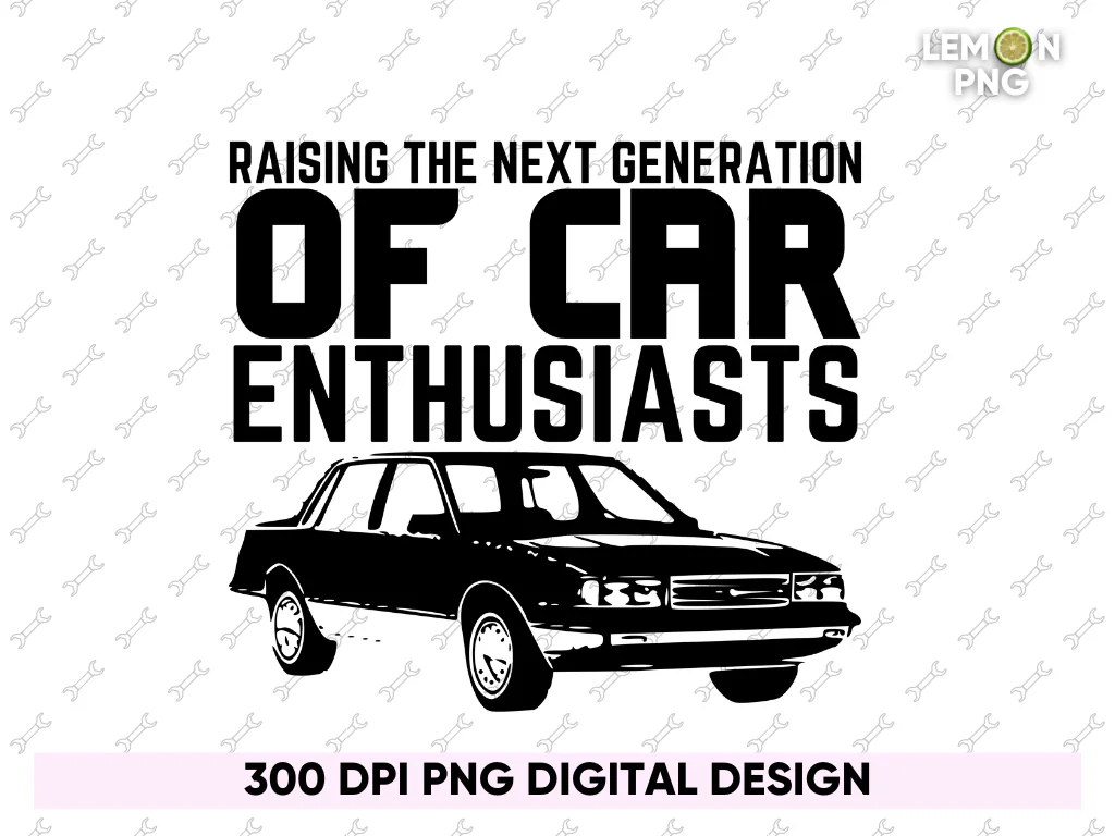 Raising the Next Generation of Car Enthusiasts T-Shirt Design