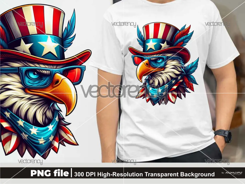 Patriotic Eagle 4 – 4th of July