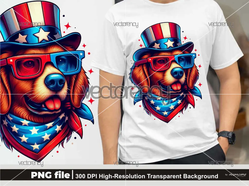 Patriotic Dog 4 – 4th of July