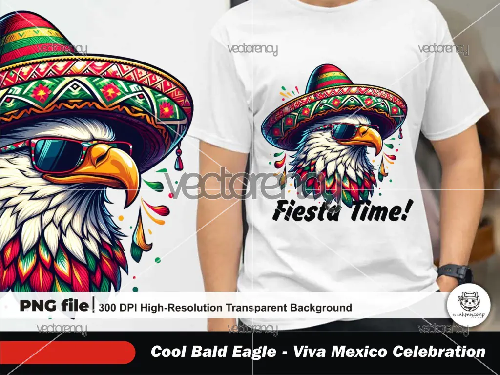 Cool Bald Eagle 9 - Viva Mexico Celebration