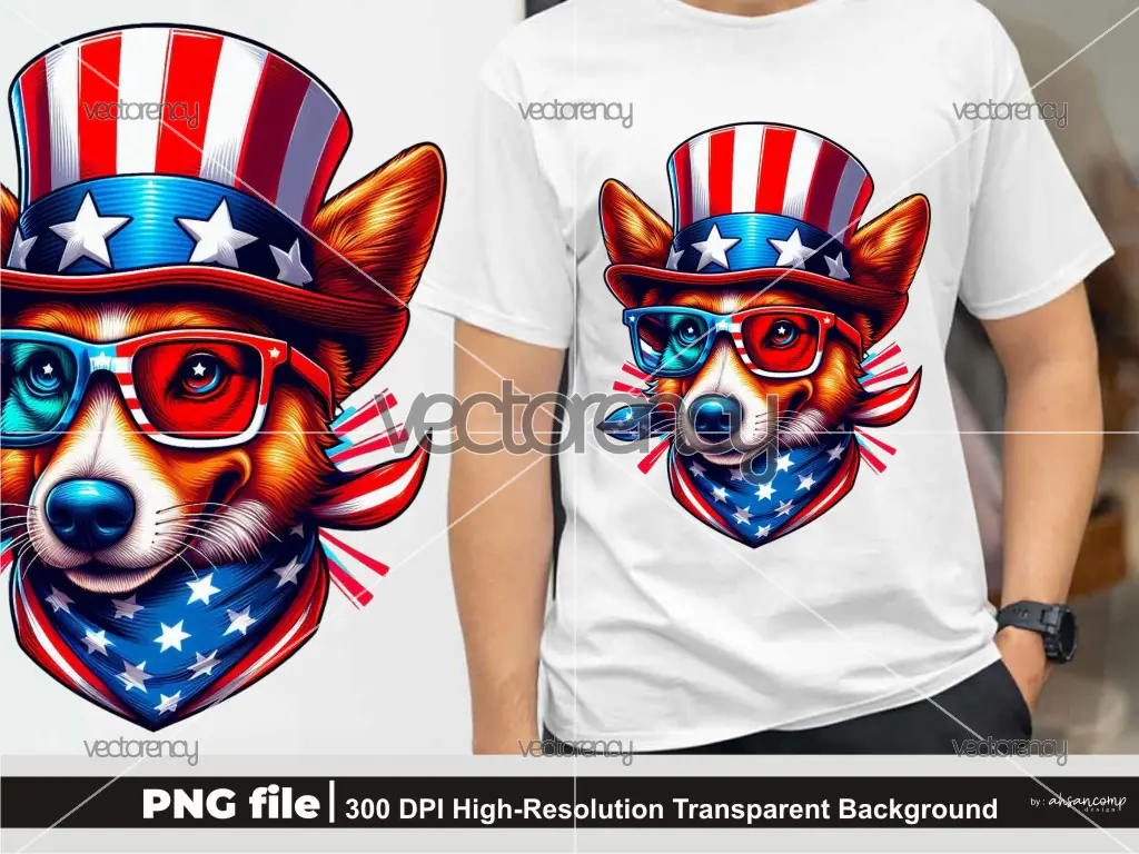 Patriotic Dog 6 – 4th of July