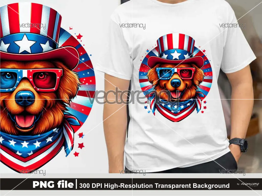 Patriotic Dog 2 – 4th of July