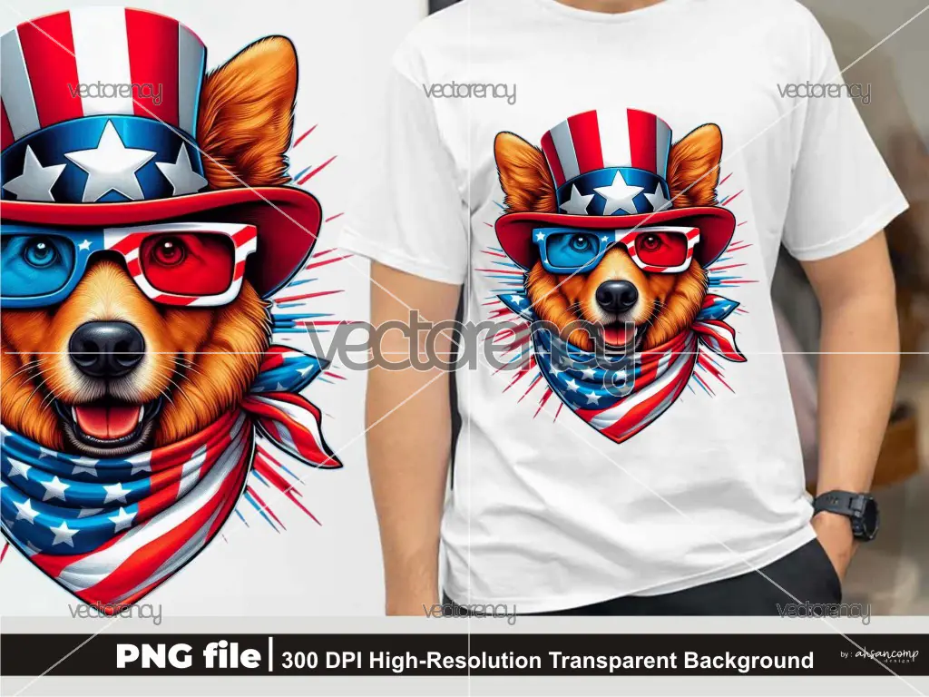 Patriotic Dog 7 – 4th of July