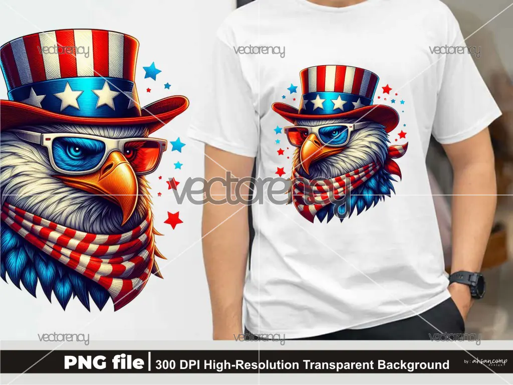 Patriotic Eagle 5 – 4th of July