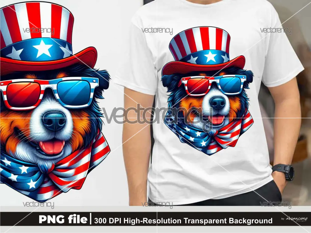Patriotic Dog 5 – 4th of July