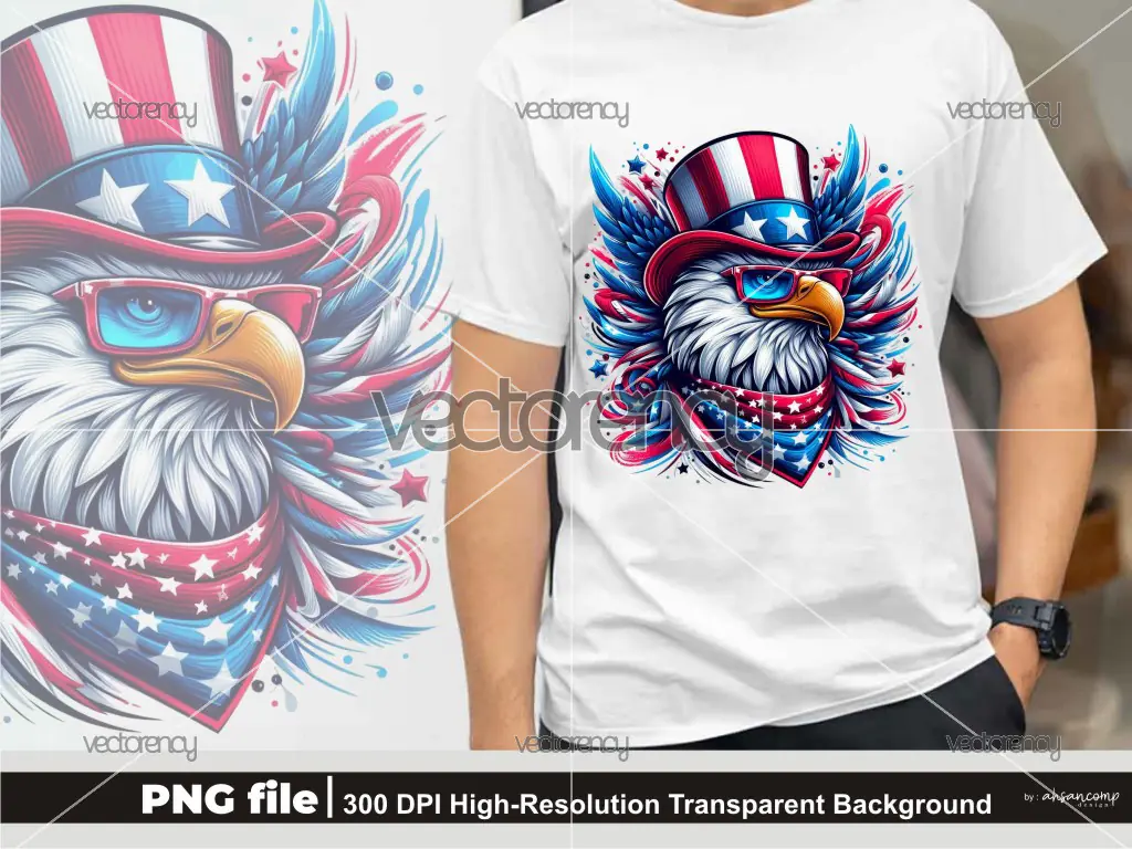 Patriotic Eagle 1 – 4th of July