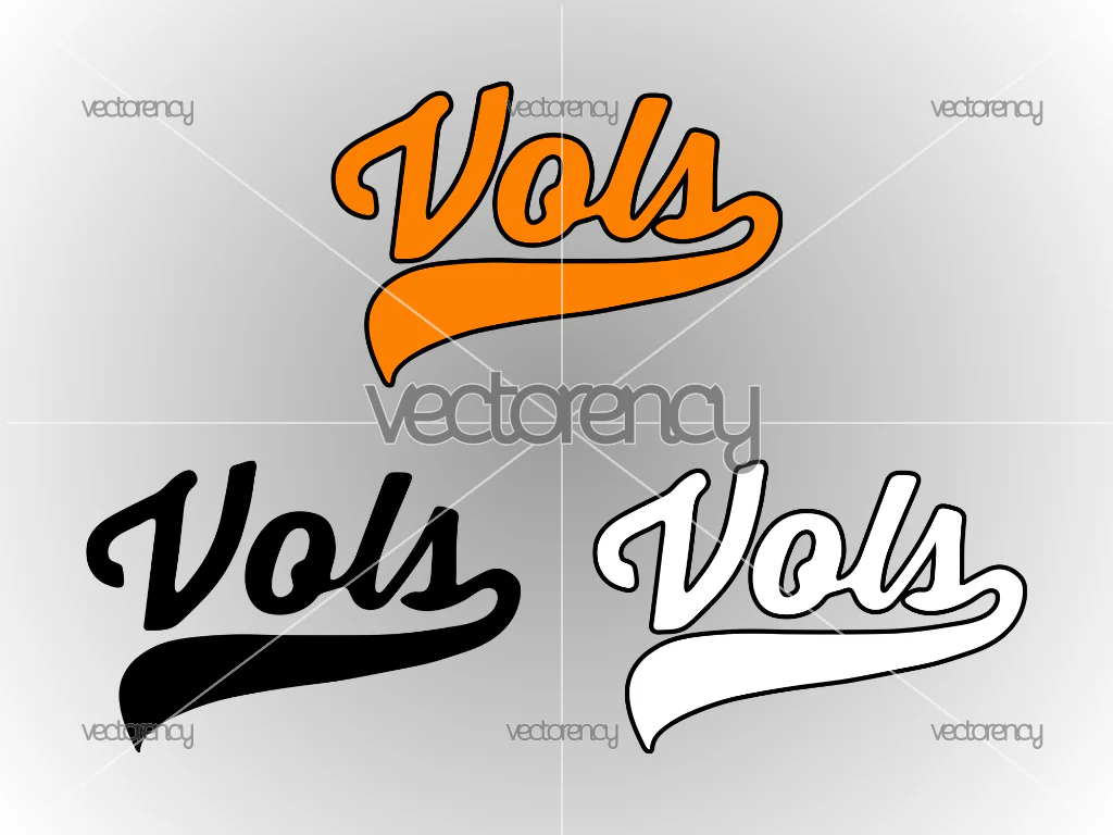 Football Tennessee Volunteers NCAA Vols SVG Cricut PNG EPS DXF