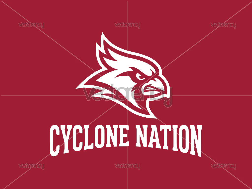 Cyclone Nation SVG Vector, Iowa State Cyclones