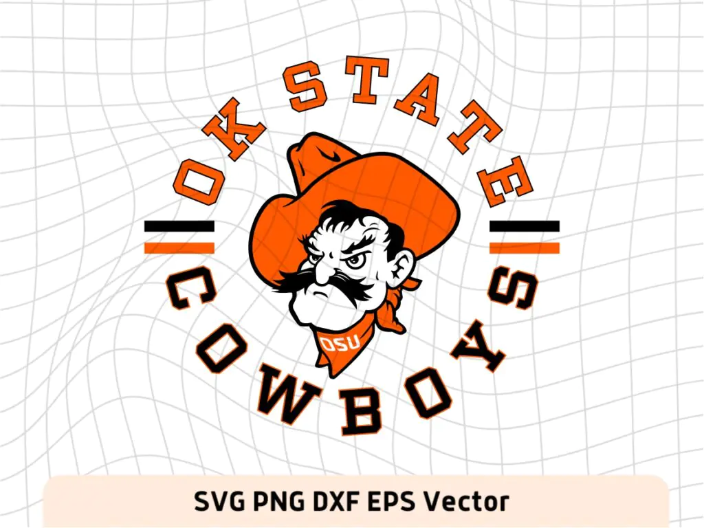 thumbnail image 2 of Craftique Oklahoma State Cowboys Extra-Large OSU Logo Decal – 18x9.5 Inches 2 of 5