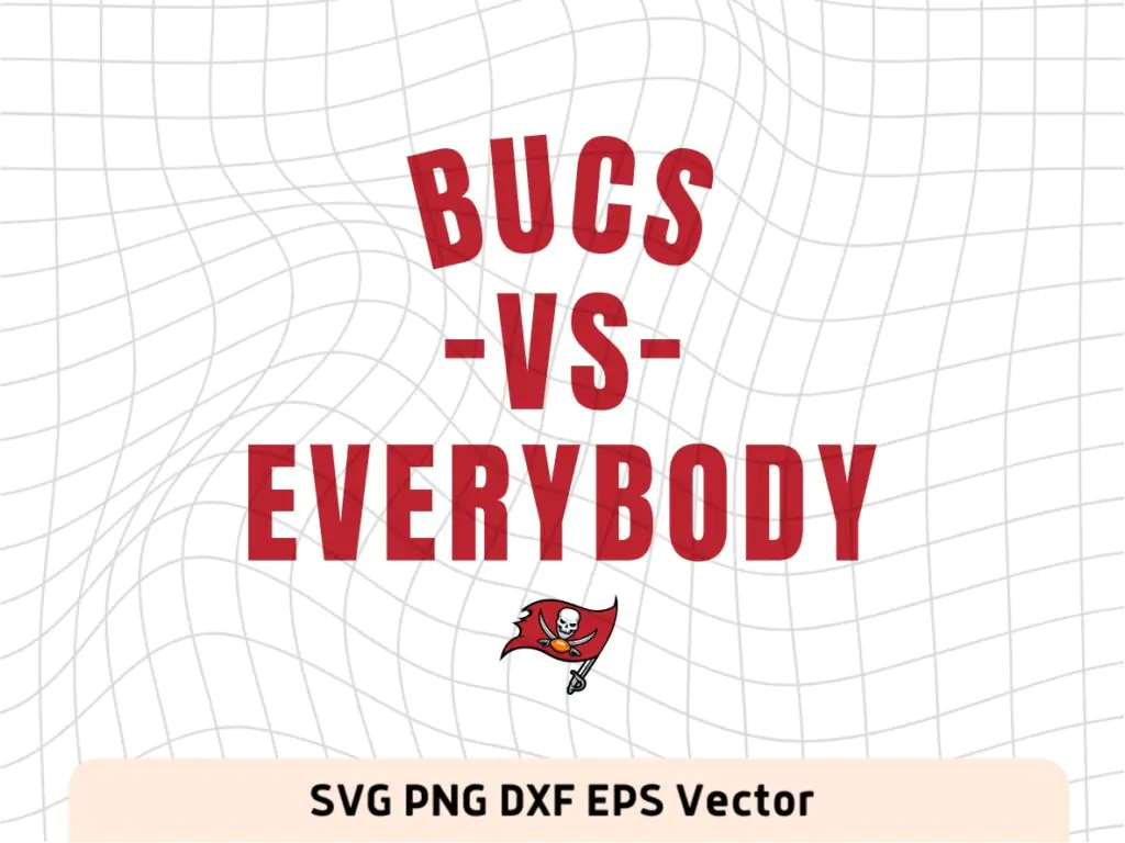 Bucs vs Everybody SVG