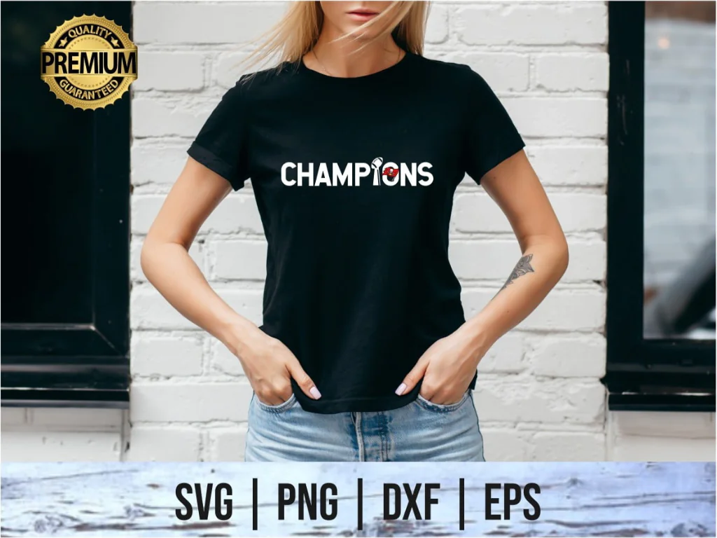 Champions Tampa Bay Buccaneers SVG