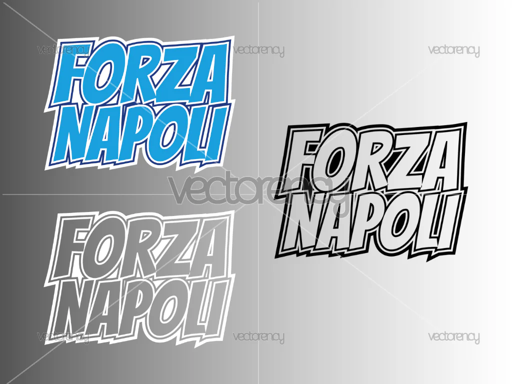 Forza Napoli PNG Vector