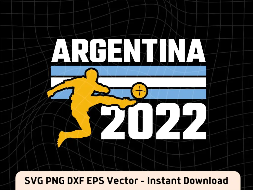 Argentina FIFA World Cup 2022 Champions SVG