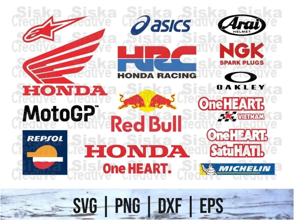 MotoGP Repsol Honda Team SVG Bundle