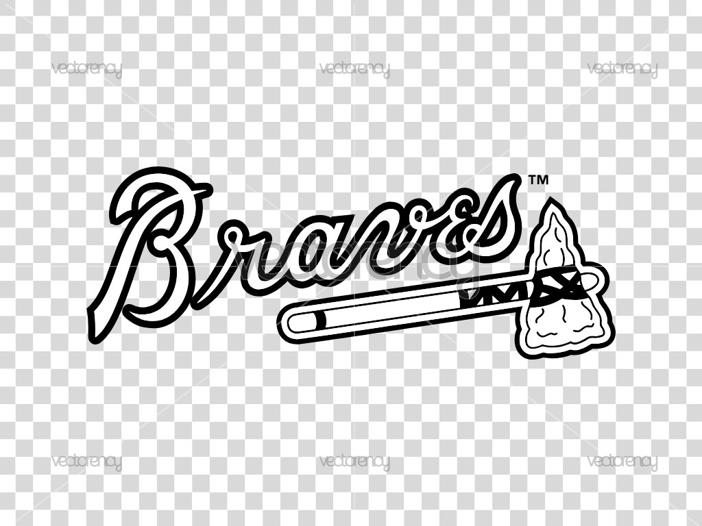 Atlanta Braves Major League Baseball Team SVG PNG EPS DXF