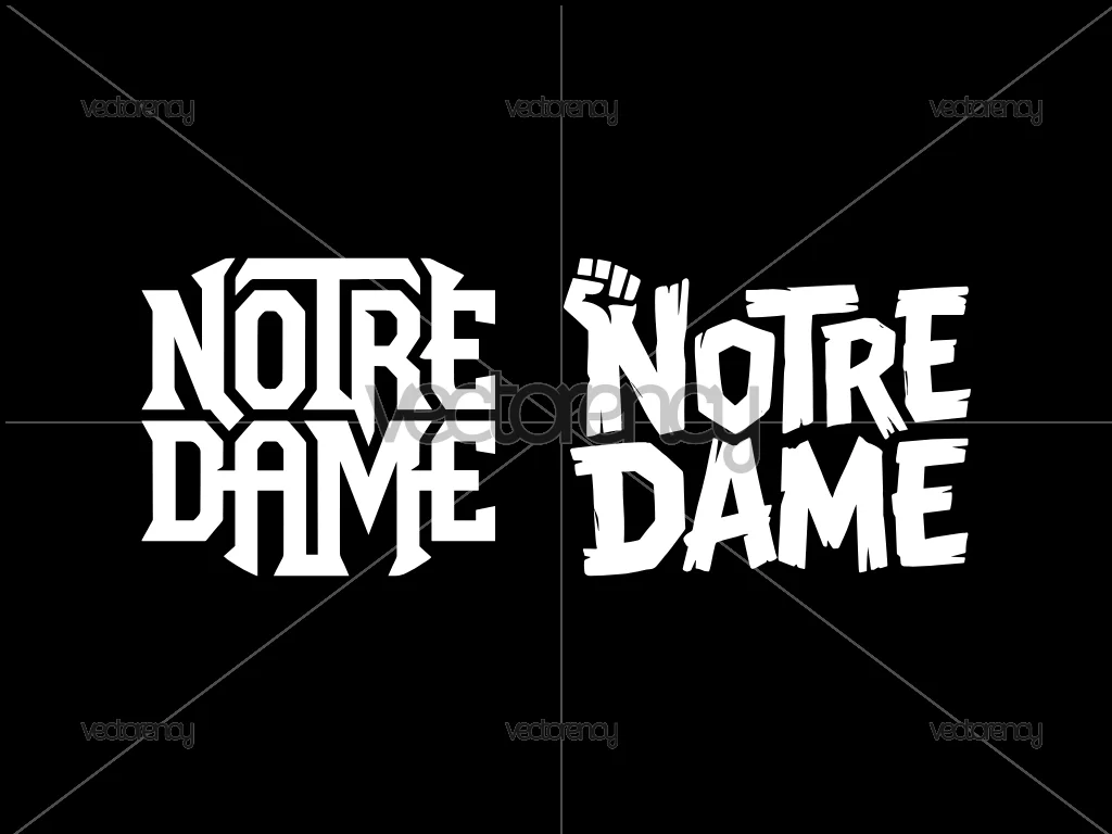 Notre Dame Fighting Irish SVG PNG