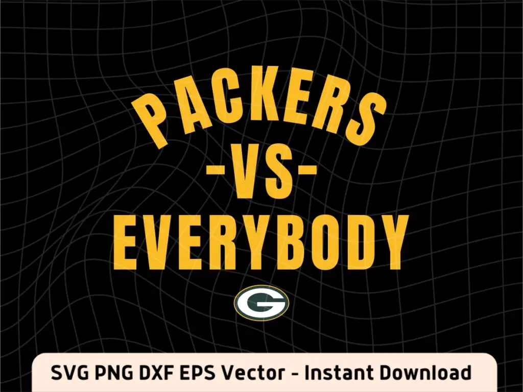 Packers vs Everybody SVG