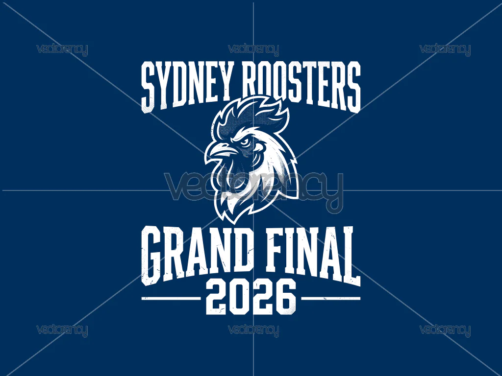 Sydney Roosters Grand Final PNG SVG Design