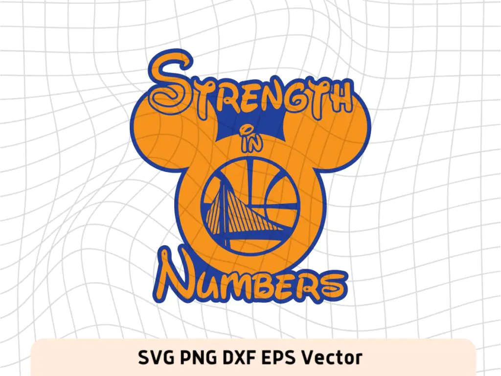 Golden State Warriors Disney Design for Cricut, Golden State Warriors SVG