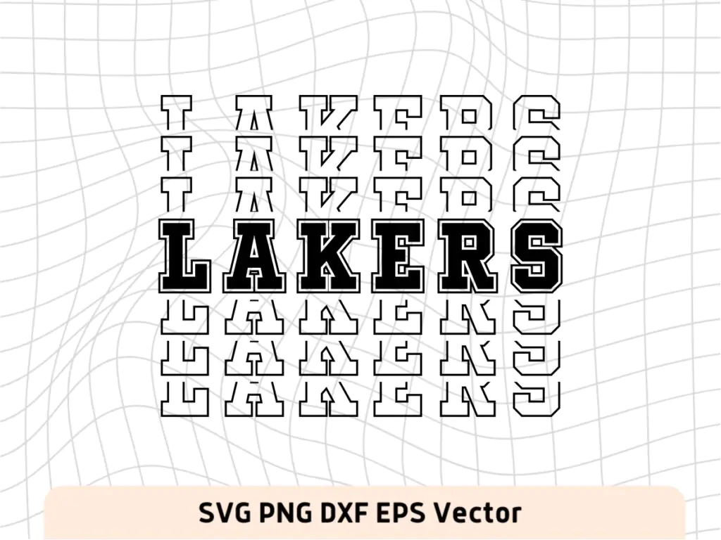 Lakers SVG Digital Download, NBA, Team Basketball, Lakers PNG