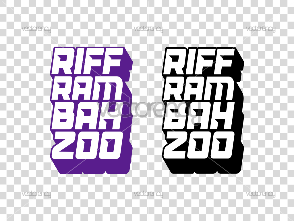 Riff Ram Bah Zoo TCU NCAA Design Clipart Image Download
