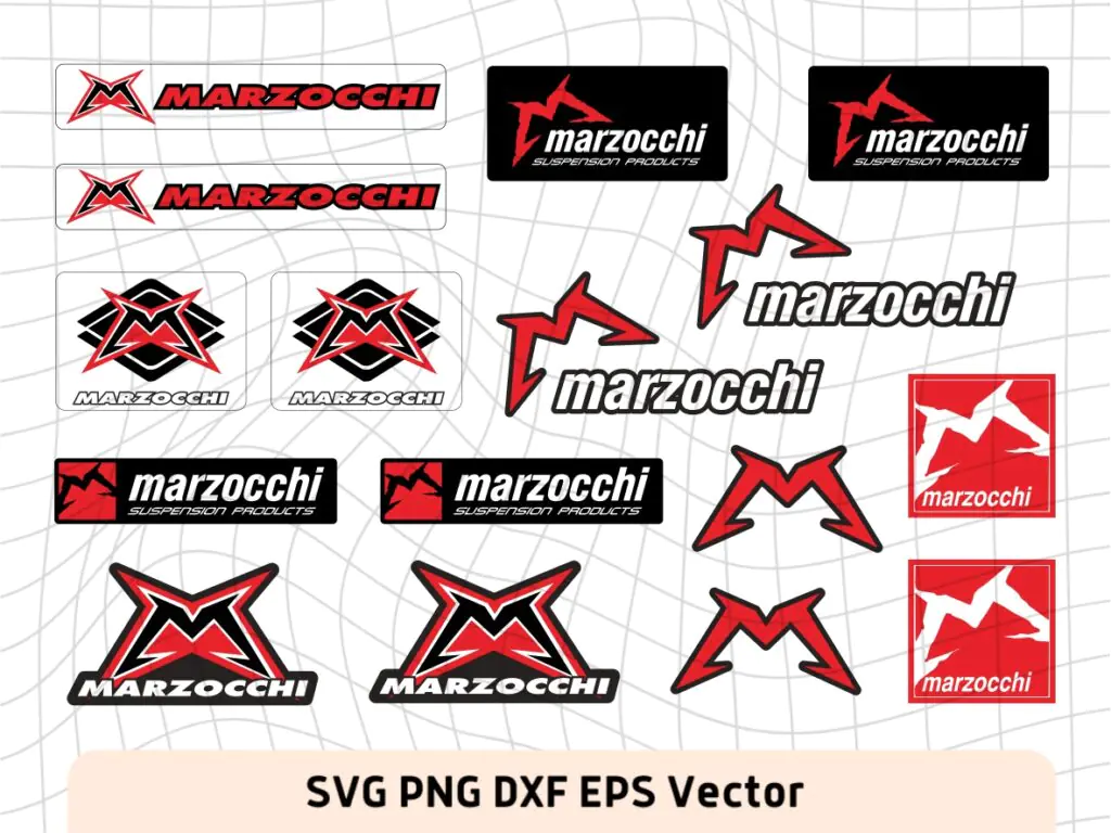 Marzocchi Logo Vector EPS, SVG Cut Files and PNG