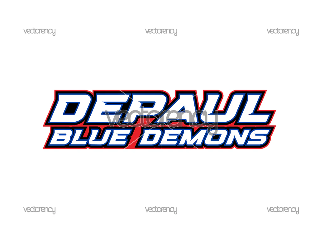 Depaul Blue Demons SVG PNG Image Clipart