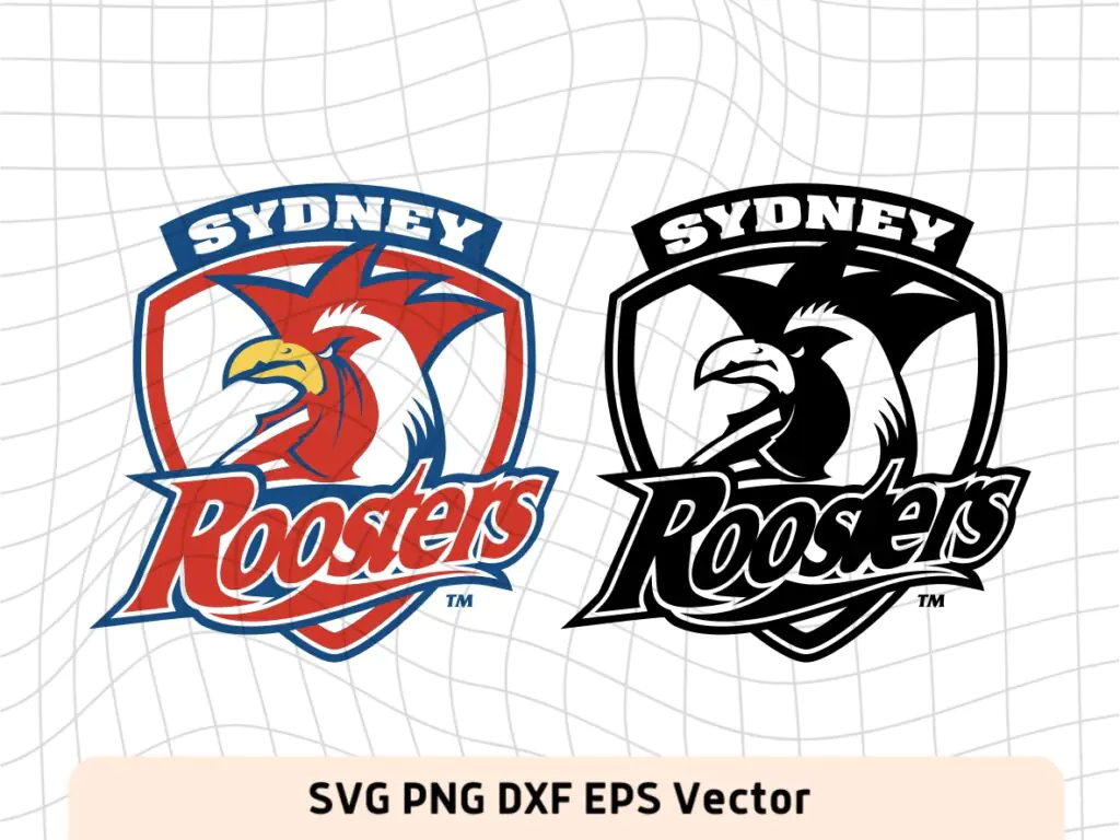 NRL Logo Sydney Roosters SVG, Vector, PNG, Rugby Logo Image | Vectorency