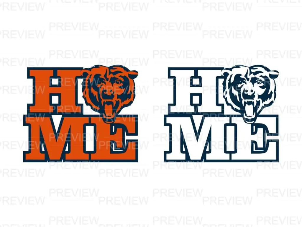 Home Chicago Bears SVG DXF PNG EPS Vector