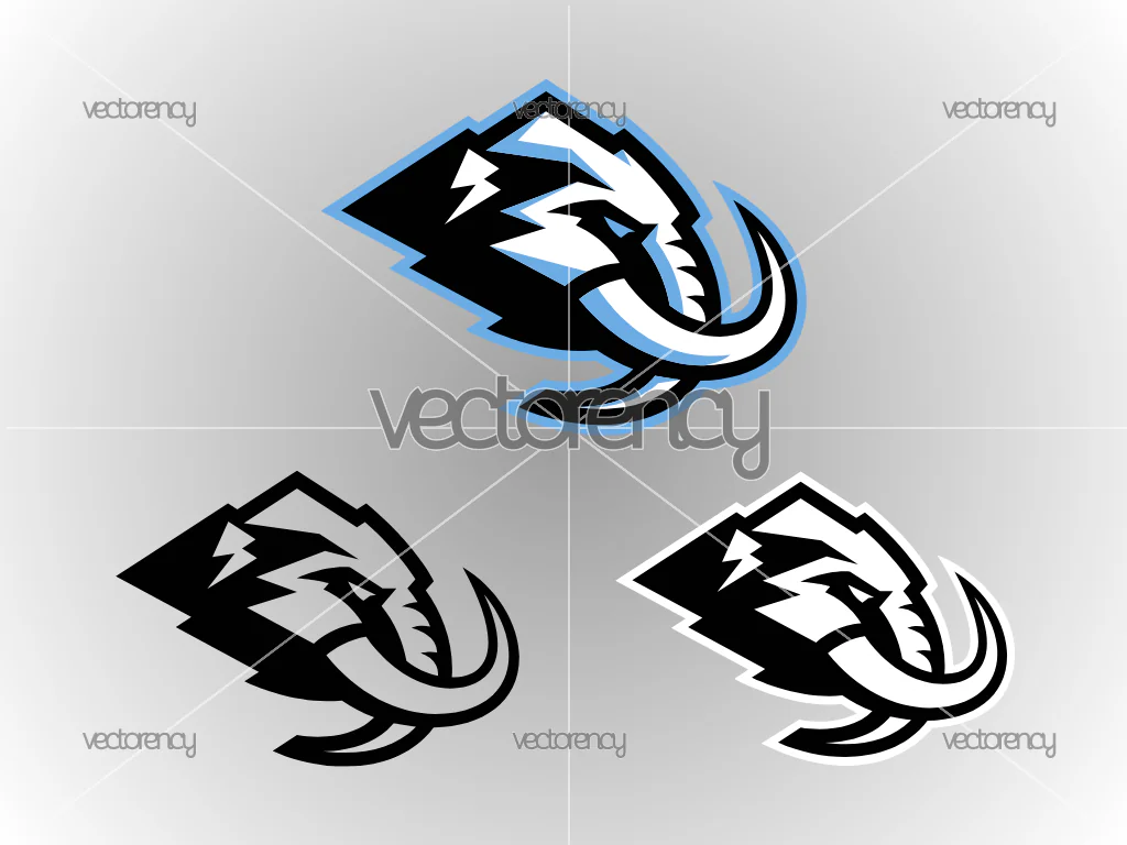 Utah Mammoth Logo Vector, Hockey SVG, NHL Team, PNG