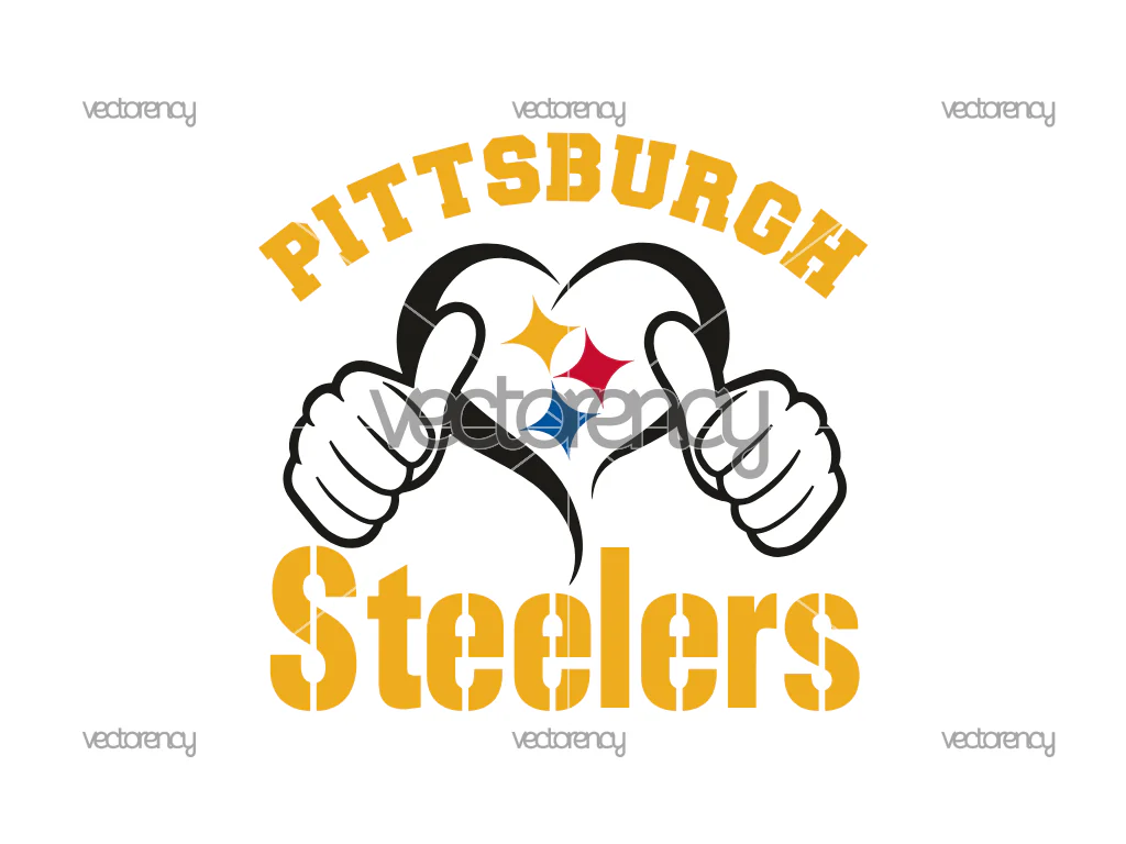 Pittsburgh Steelers SVG Design