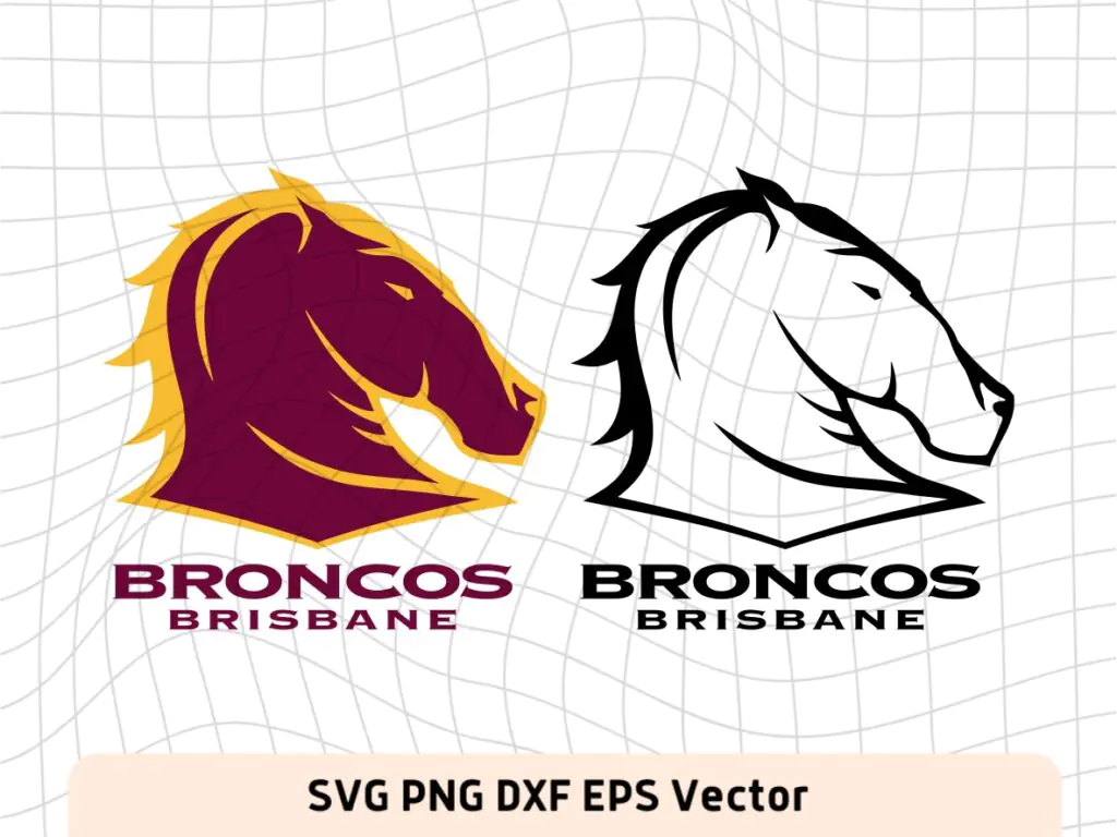 NRL Logo Brisbane Broncos SVG, Vector, PNG, Rugby Logo Image | Vectorency