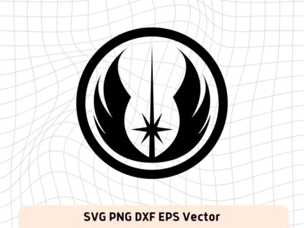 Star Wars Jedi Symbol Icon SVG