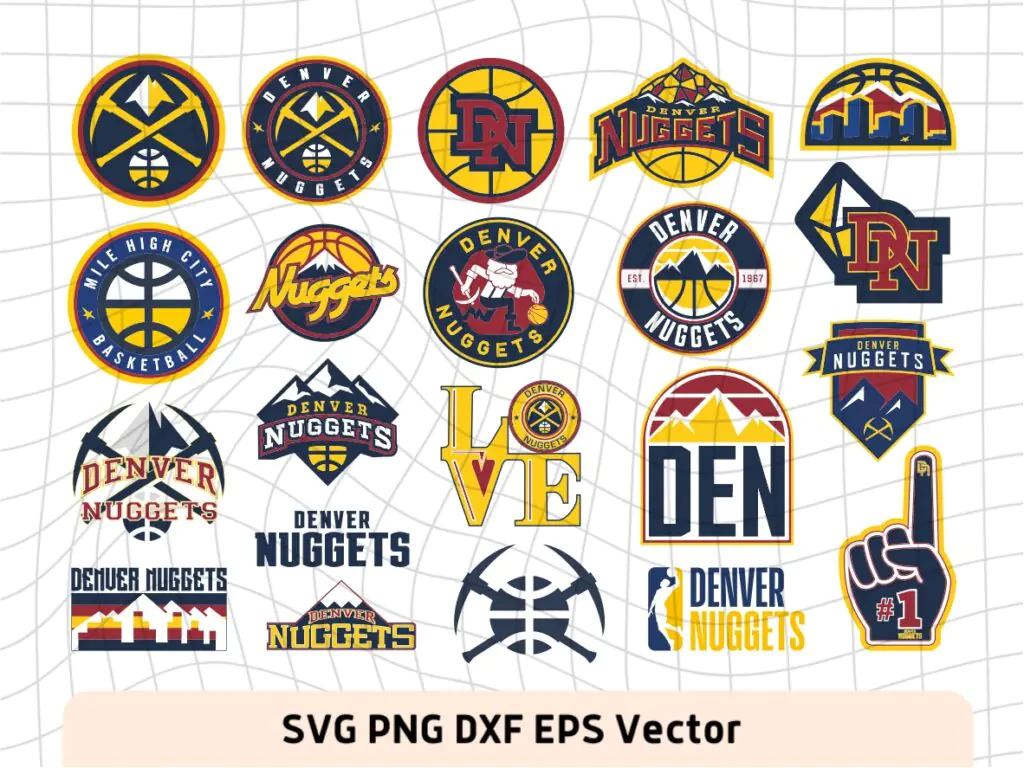 Basketball Bundle SVG, Denver Nuggets Logo NBA, Denver Nuggets SVG, Denver Nuggets Vector, Denver Nu