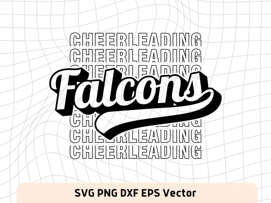 Falcons Cheer SVG