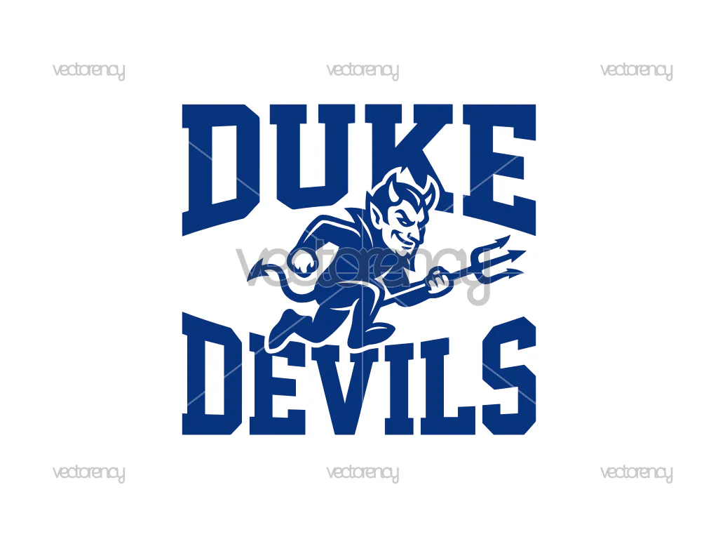 Duke Blue Devils Logo SVG PNG EPS DXF
