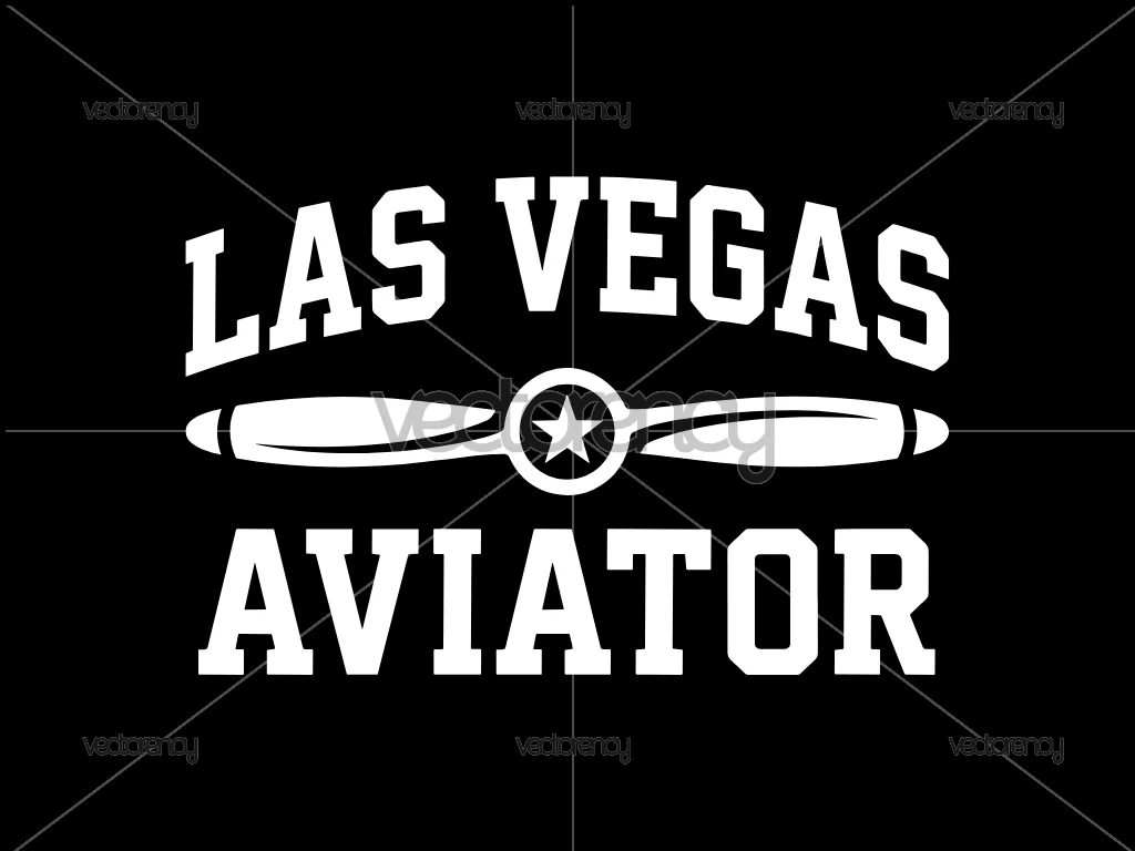 Las Vegas Aviators Cut File SVG PNG EPS