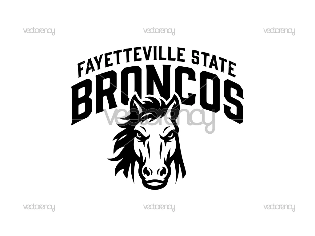 Fayetteville State Broncos SVG Vector PNG HD