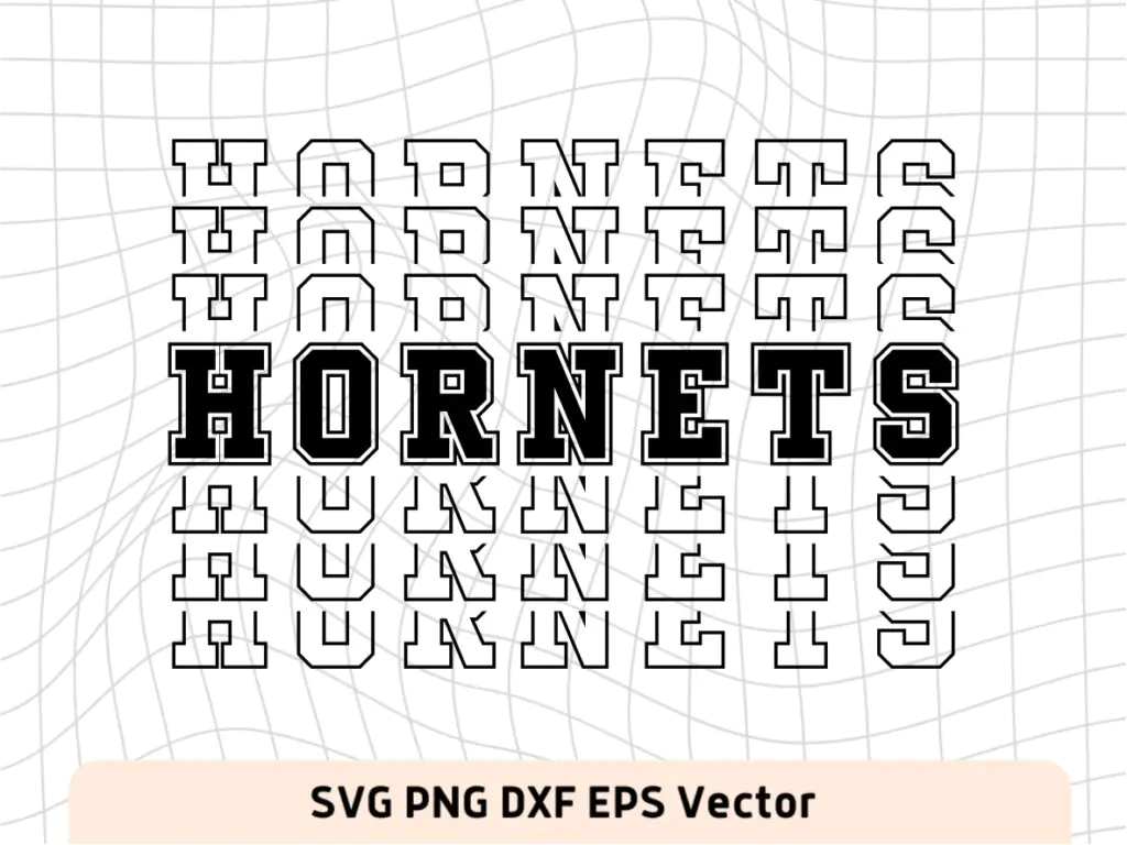 Hornets SVG Digital Download, NBA, Team Basketball, Hornets PNG