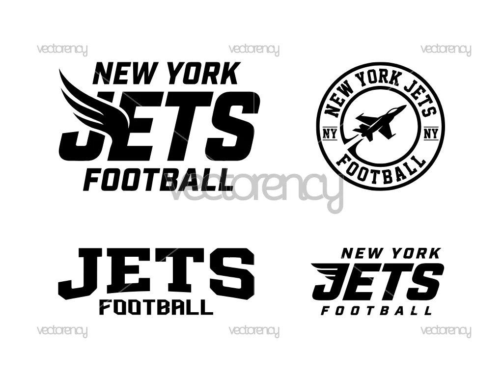New York Jets Football Vector SVG PNG