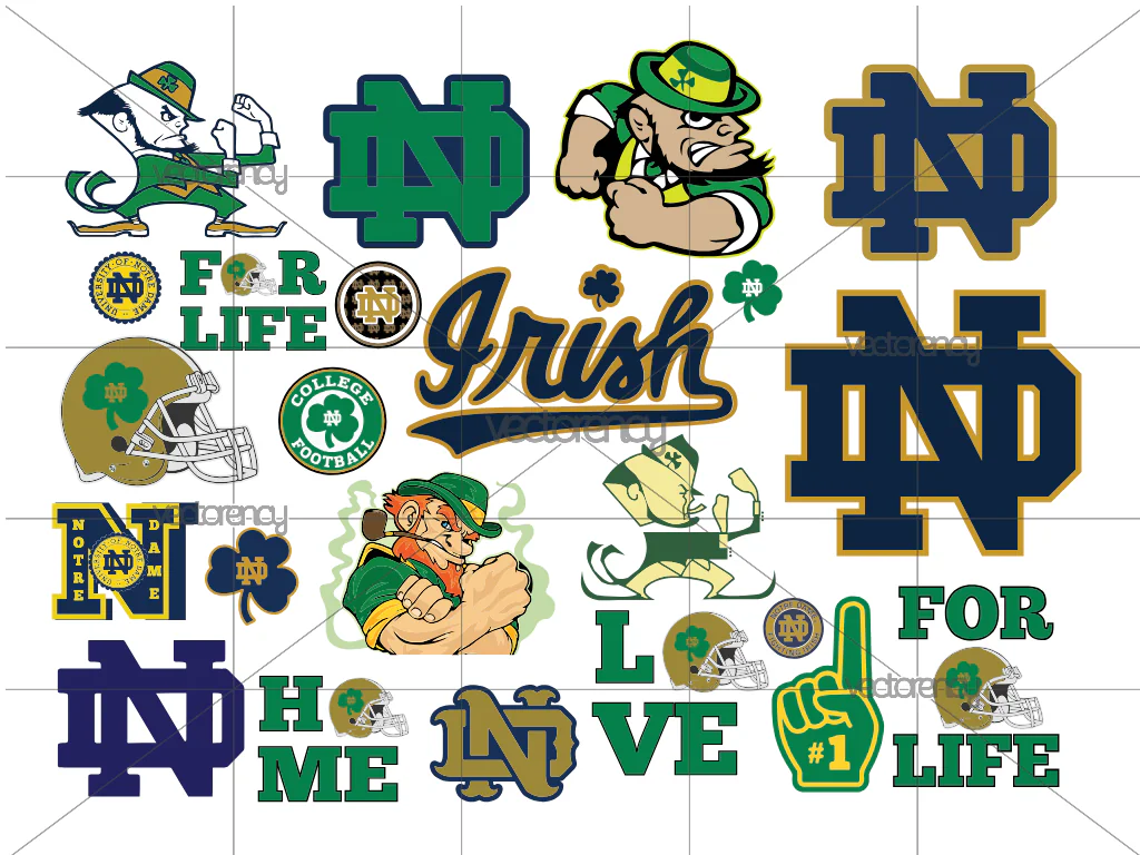 Notre Dame Fighting Irish SVG