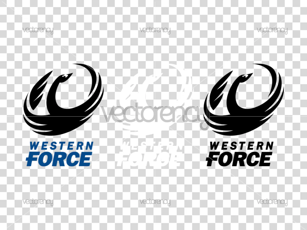 Western Force Rugby Logo Team SVG PNG HD Transparent