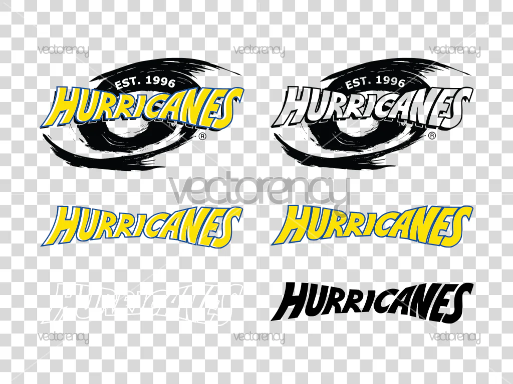 Hurricanes Rugby Logo PNG HD Transparent and Vector SVG Files