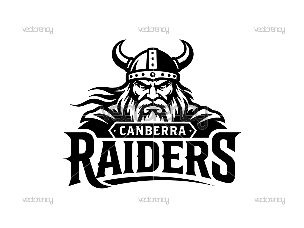 Canberra Raiders Rugby SVG