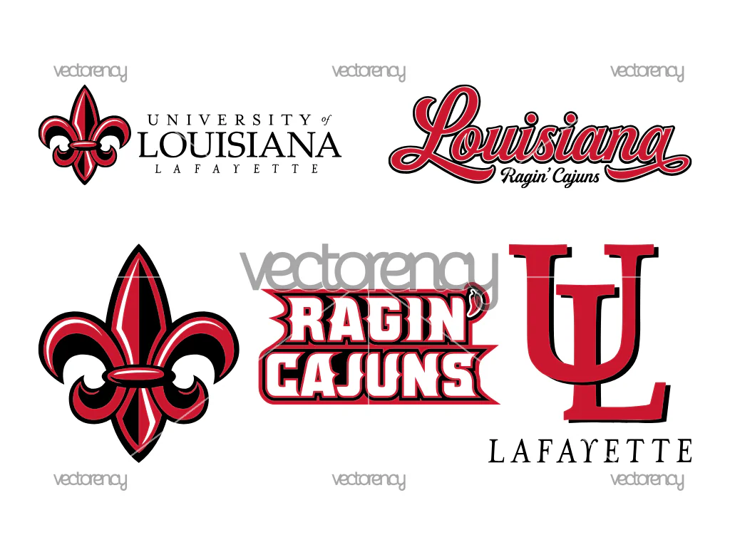 Louisiana Ragin Cajuns SVG PNG Download Logo