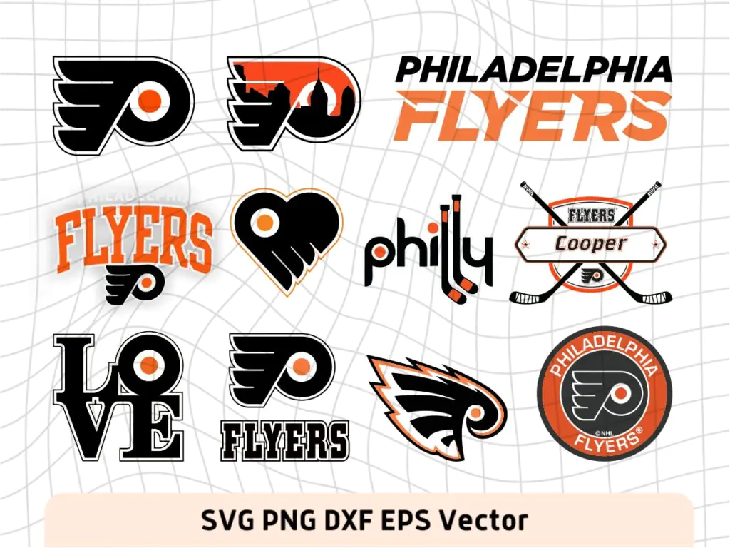 Philadelphia Flyers SVG, Logo Vector, NHL, Hockey PNG