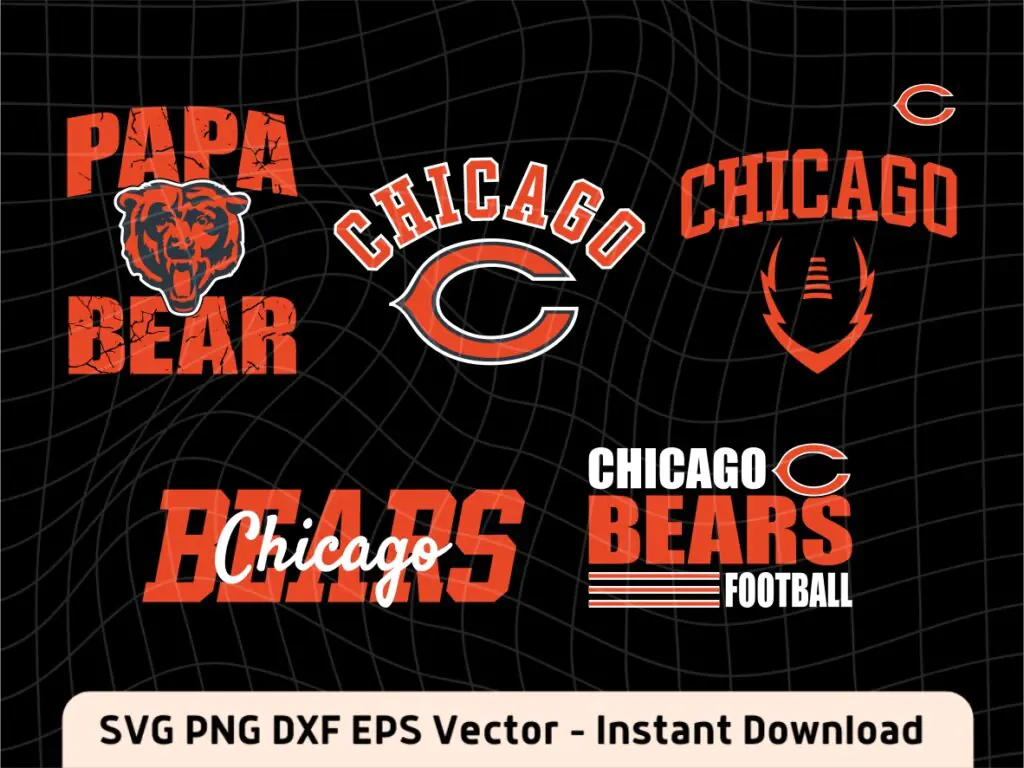 Chicago Bears 2023 SVG Cricut PNG