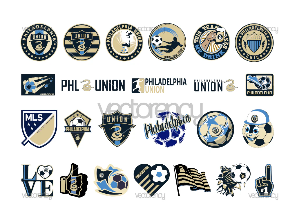 Philadelphia Union Logo SVG, Vector, MLS Soccer Team PNG