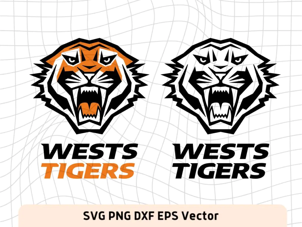 NRL Logo Wests Tigers SVG, Vector, PNG, Rugby Logo Image | Vectorency