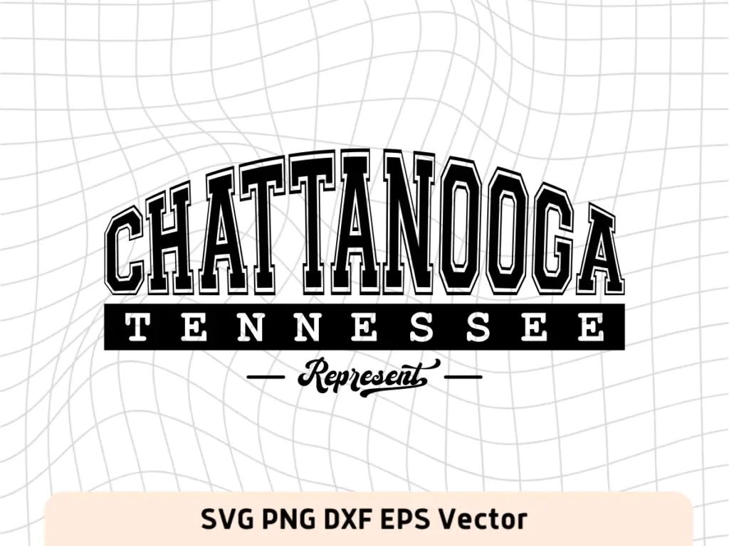 Chattanooga Tennessee SVG Vector